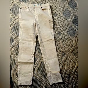 New Draper James white Jeans